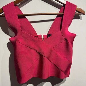 Marciano bandage crop top